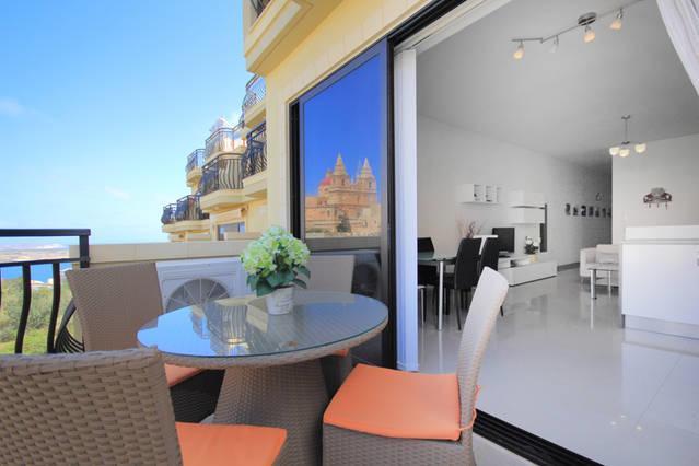 Mellieha Sea And Land View Apartment Dış mekan fotoğraf